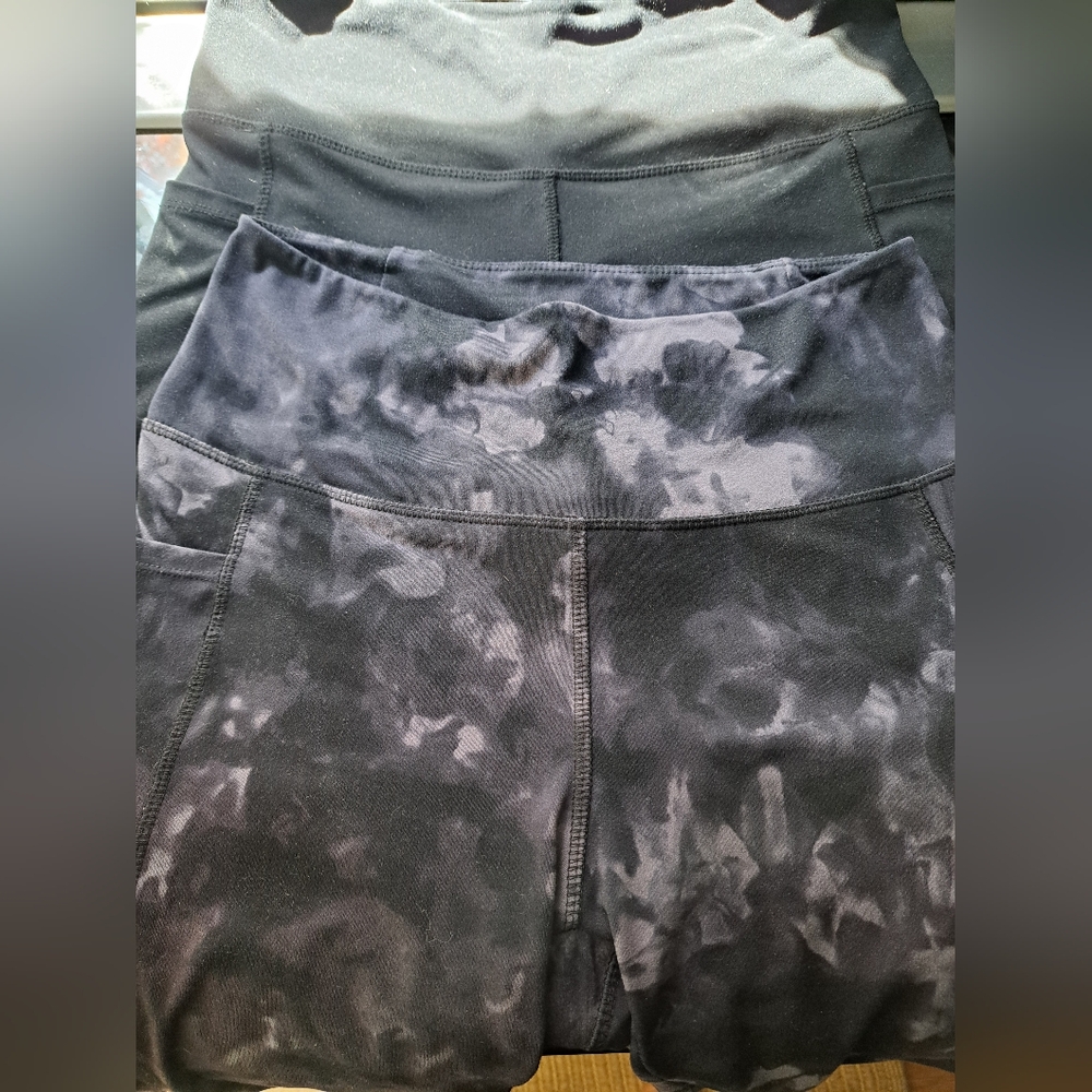 Danskin Black and Gray Athletic Shorts